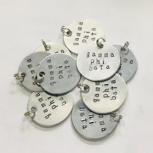 9 Sorority Gamma Phi Beta GPB Charms bulk lot